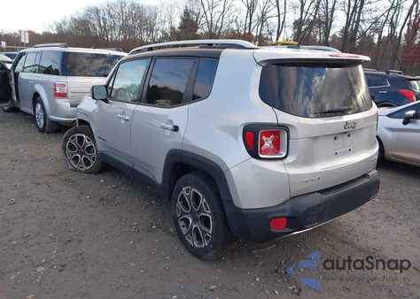2016 Jeep Renegade Limited from USA, damaged, VIN ZACCJBDT5GPD41571